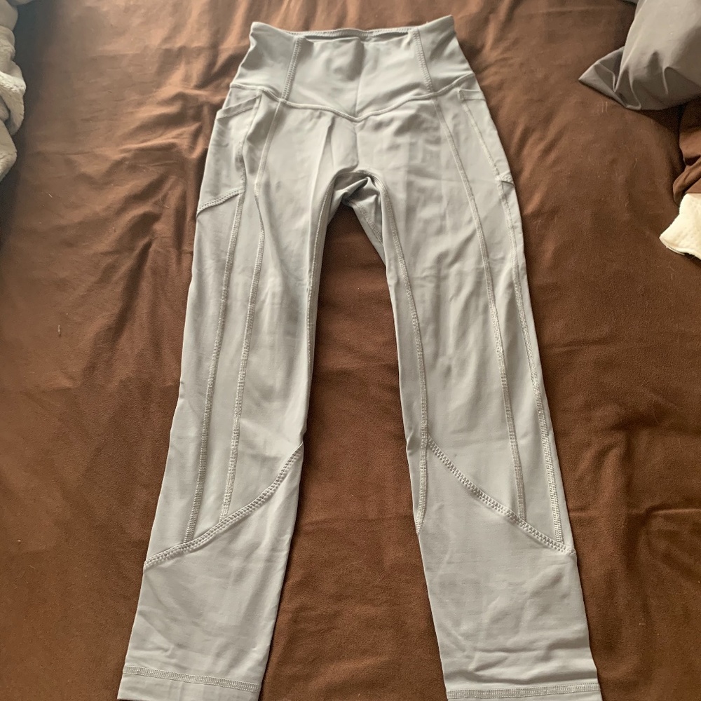 Lululemon Gray full length leggings